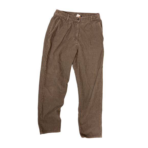 Vintage Woolrich Corduroy Pants Women’s Medium Light Brown High Rise Casual - Picture 3 of 5